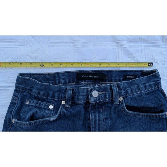 Calvin Klein Jeans Women's Size 6 Bootcut inseam 32" Bootcut 100% cotton Denim - Picture 10 of 16